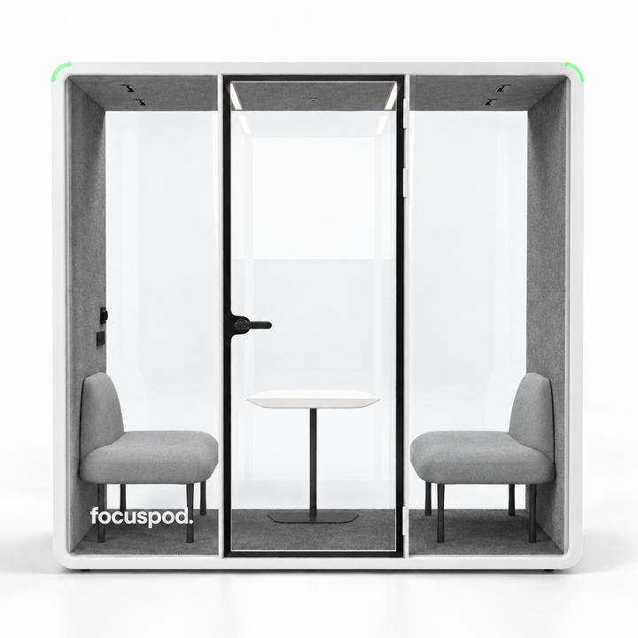 FocusPod Team – 2 Person Face-to-Face Meeting Pod